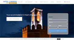 Desktop Screenshot of condeduhoteles.com